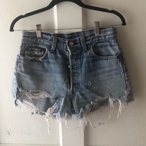 Vintage Levi’s 501 shorts